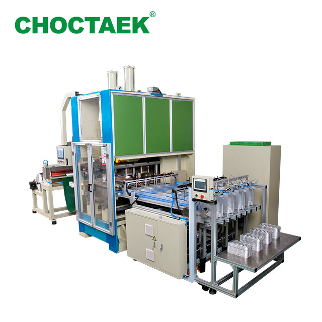 Aluminum Container Machine For Takeaway Fast Food