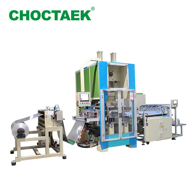 Automatic Aluminium Foil Container Machine C Frame