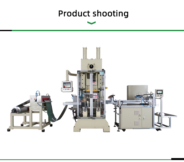 automatic aluminium foil container machine
