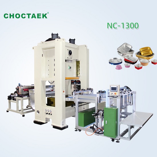 Automatic Aluminium Foil Container Making Machine