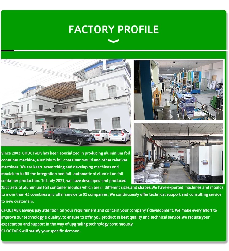 aluminium foil bowl making machine
