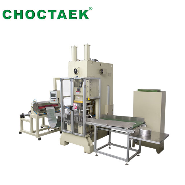 High Precision Aluminium Foil Container Machine