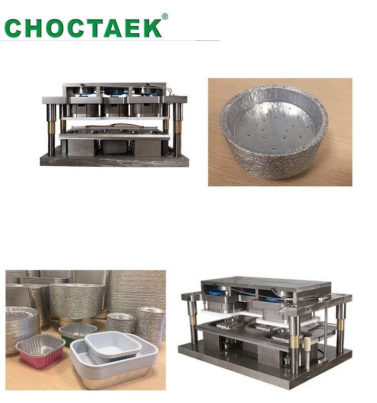 IVC Aluminium Foil Container Mould For Pneumatic Machine