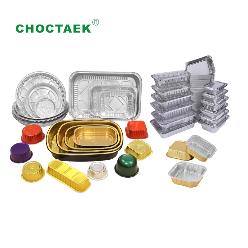 Square Aluminium Foil Container Mould With G Curling