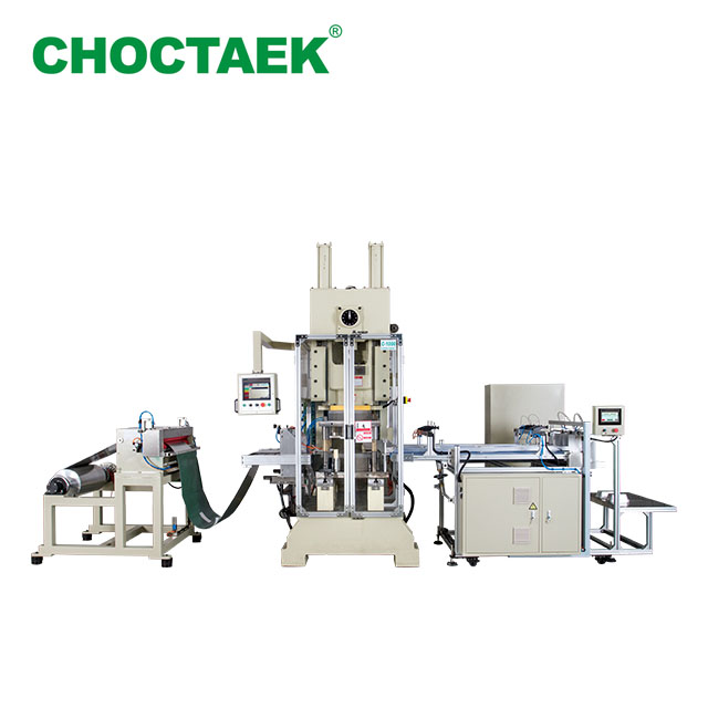 Wrinkle Wall Silver Aluminium Foil Dish Machine 60T