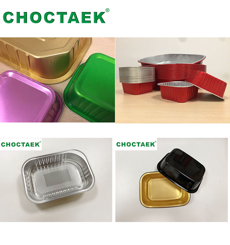3 Cavities Aluminium Foil Container Mould