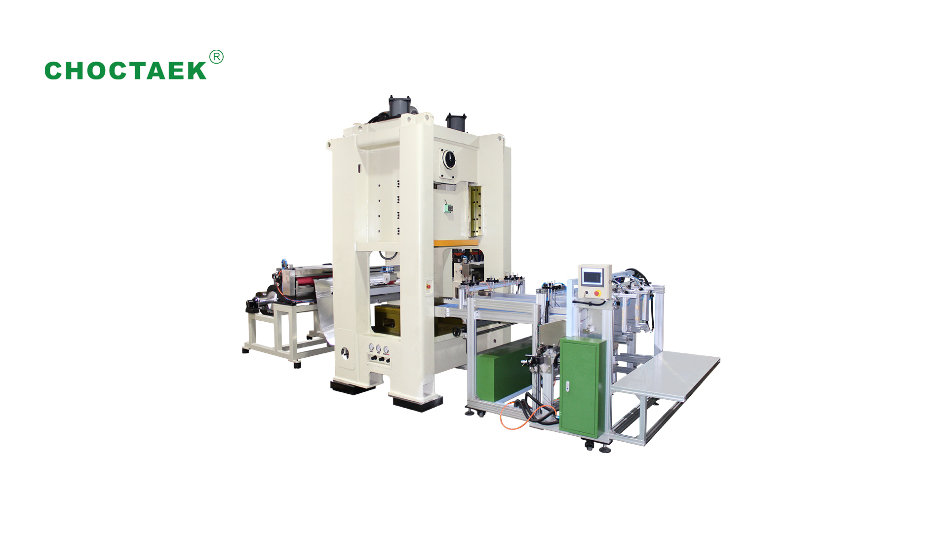 Muti Compartments Aluminum Foil Lunch Box Machine