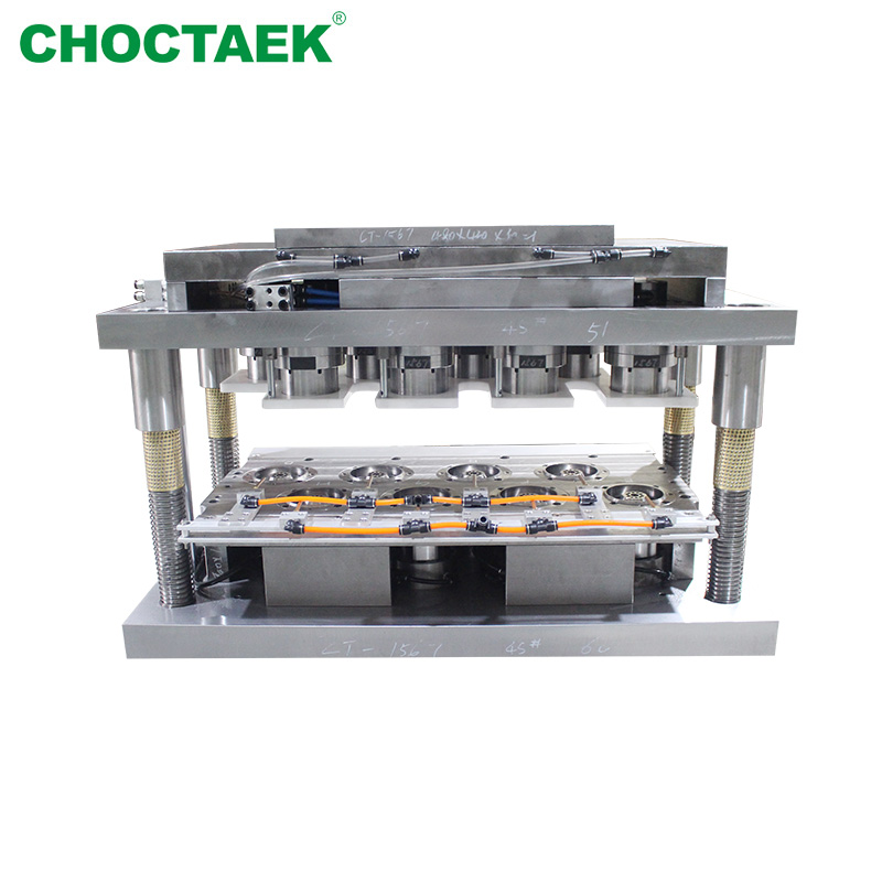 Rectangle Full Curling Aluminium Foil Container Mould
