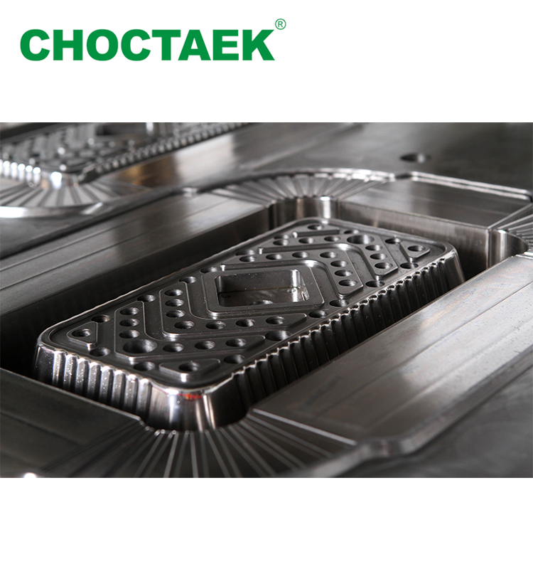 1200ml Three Cavities Aluminium Foil Container Mould