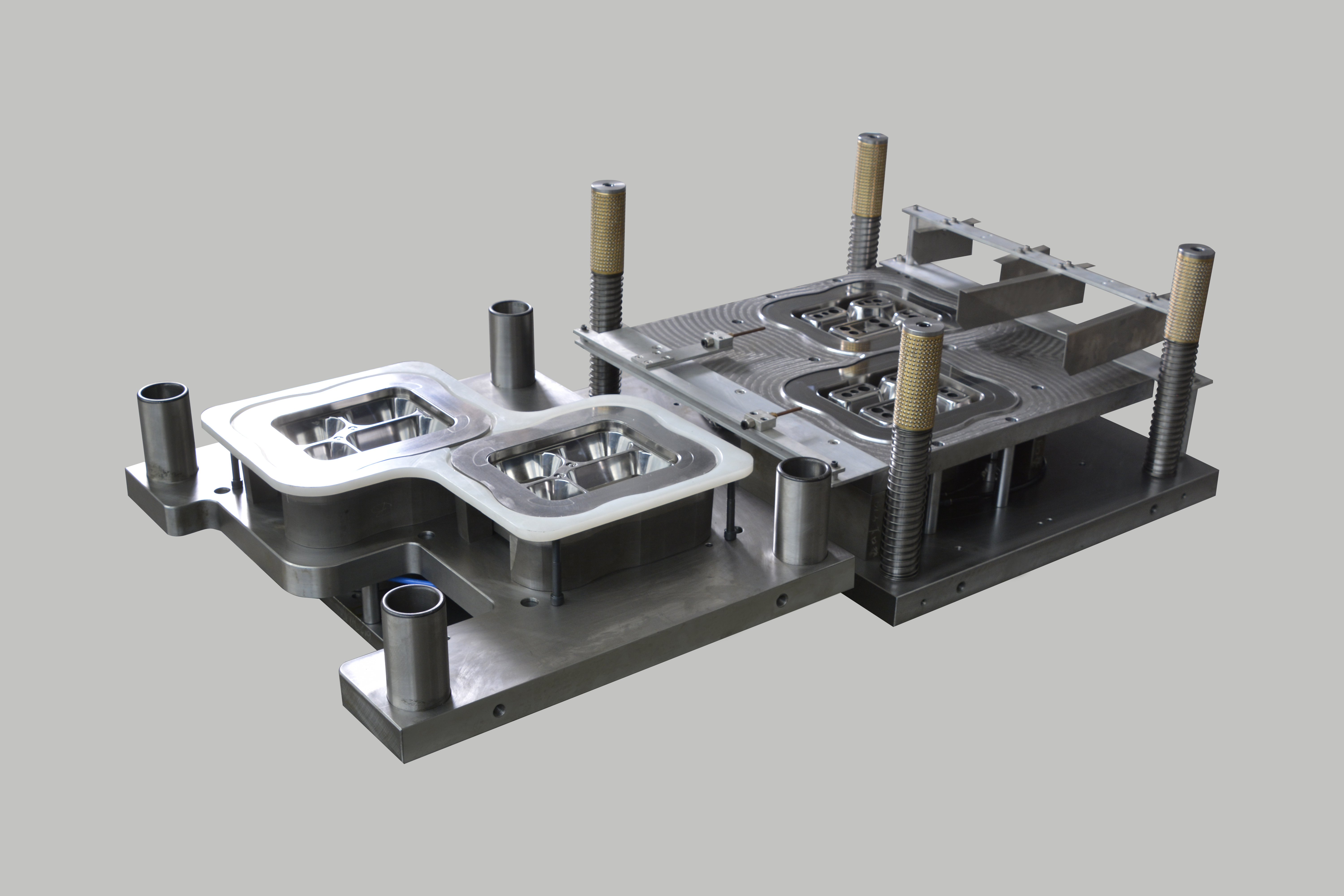 4 Compartments Aluminum Foil Tray Making Machine