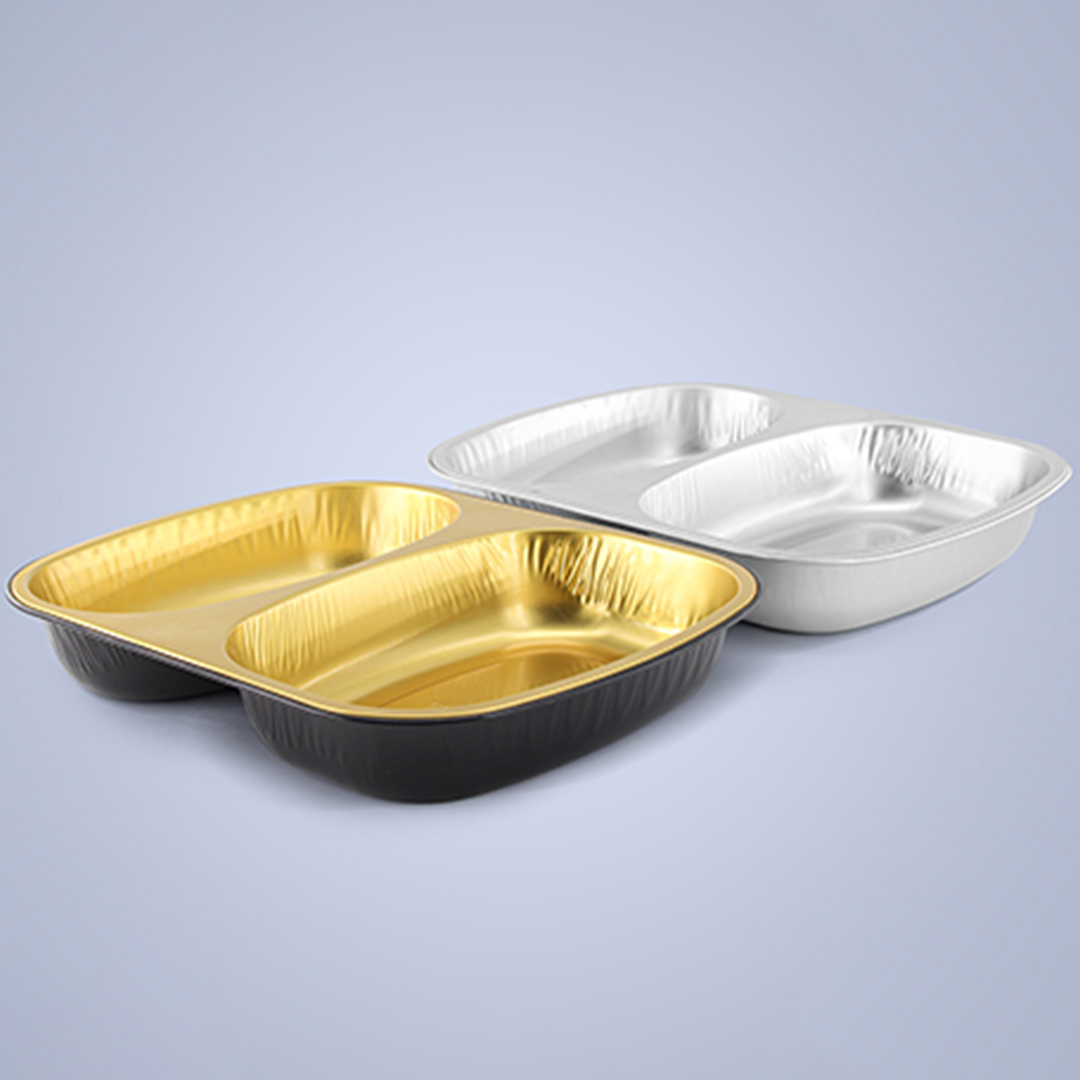 2-Compartment Smoothwall Container