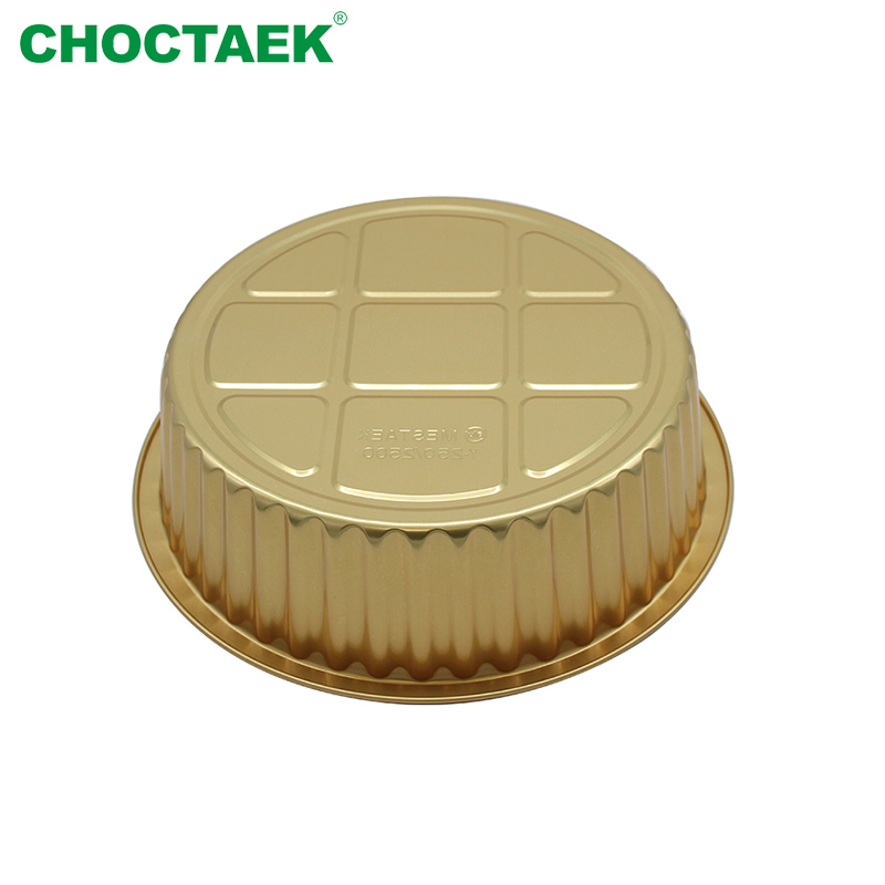 Colourful Smooth Wall Reverse Smooth Wall Aluminium Foil Container