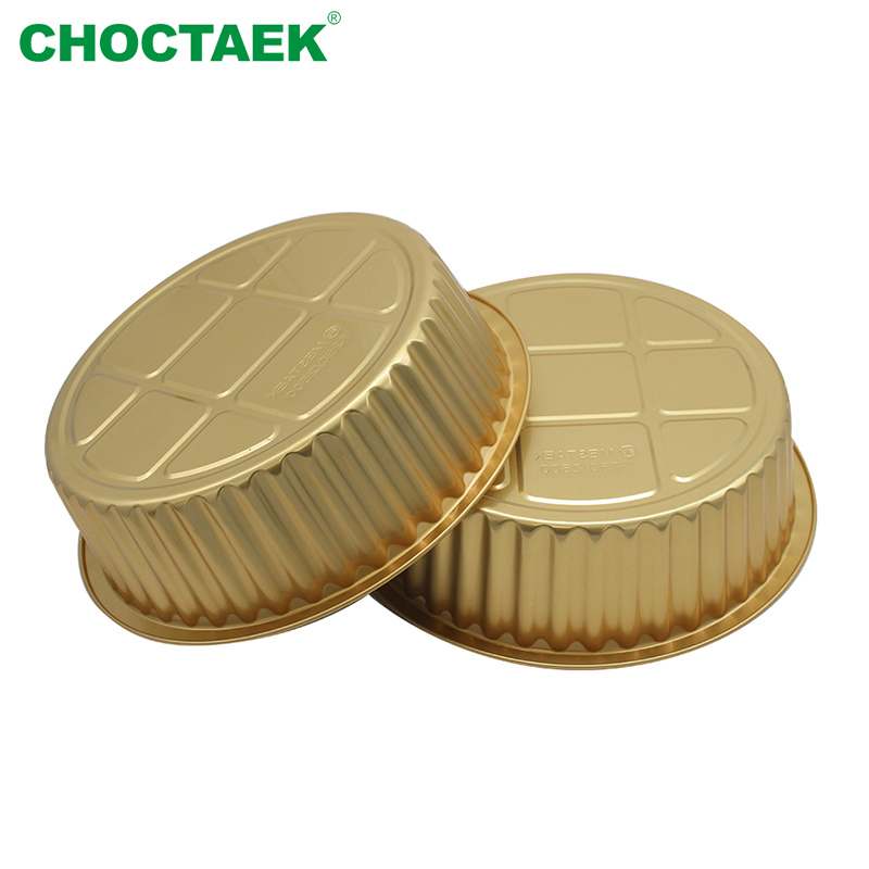 Colourful Smooth Wall Reverse Smooth Wall Aluminium Foil Container