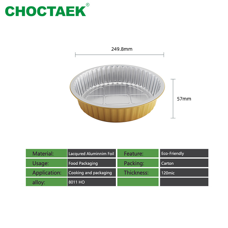 small aluminum foil containers with lids