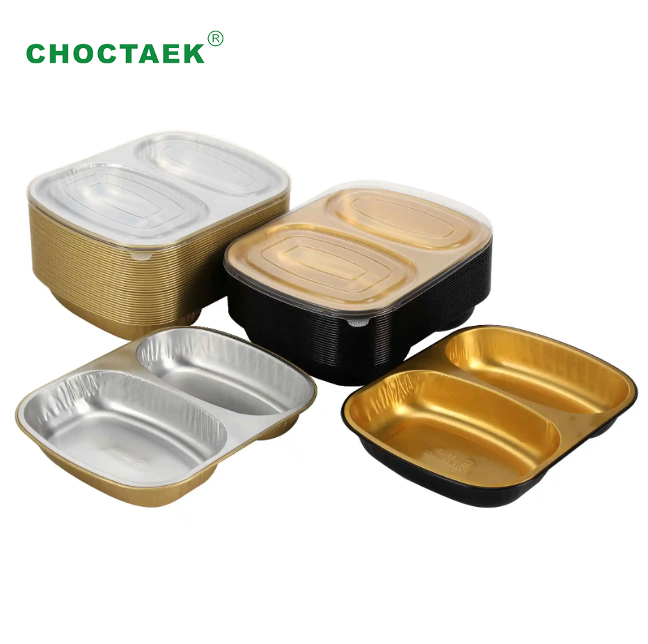 aluminium trays with lids