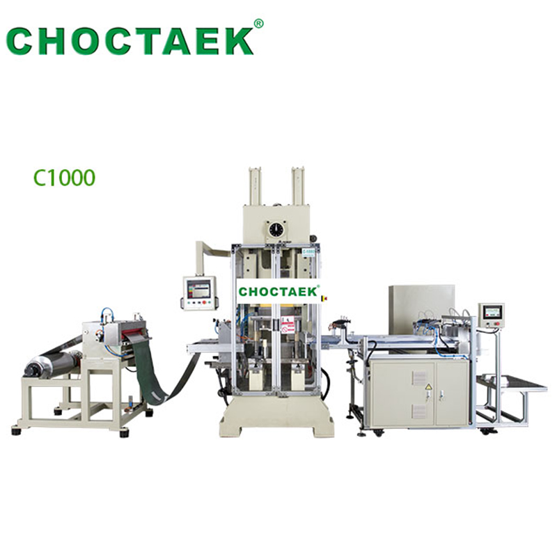 Semi-Automatic Silver Container Making Machine