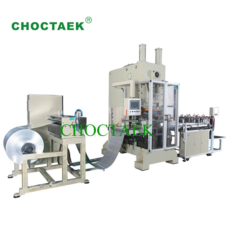 High Production Capacity Aluminum Foil Container Machine
