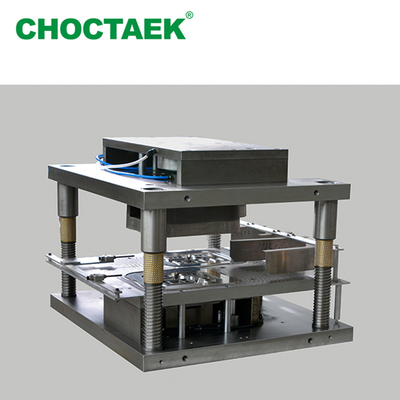 2 Cavities Compartments Aluminium Foil Container Mould