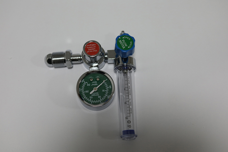 Supply External G5/8 Reducing Valve Flowmeter Oxygen Cylinder Meter