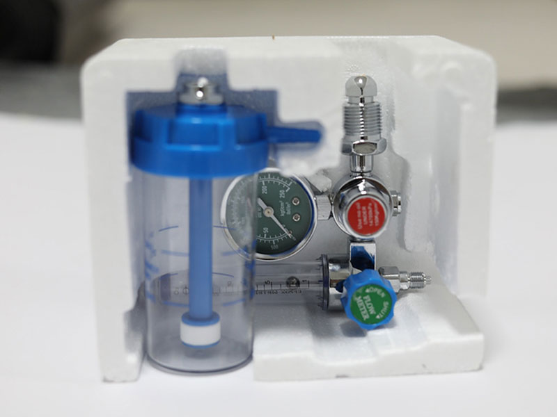 Supply External G5/8 Reducing Valve Flowmeter Oxygen Cylinder Meter