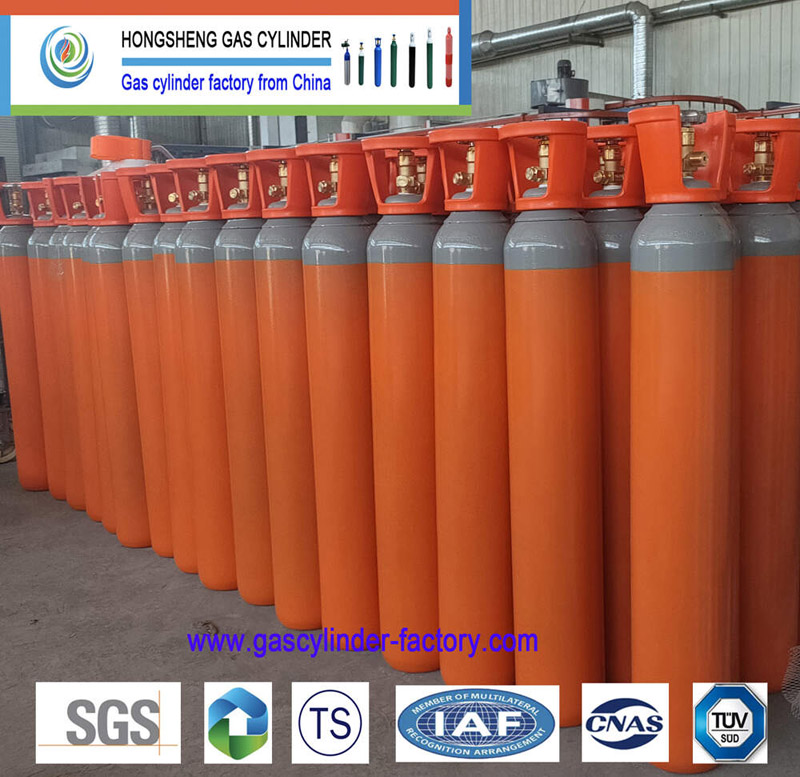 Supply ISO 150bar 37MN Oxygen Tanks CO2 Gas Bottle Medical Cylinders