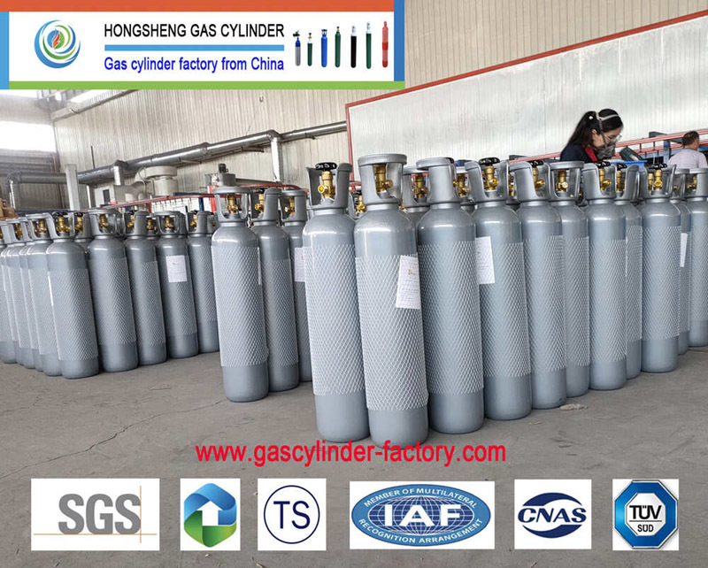 Supply 8L ISO9809-1 TPED 200bar 34CrMo4 Oxygen Tanks Gas Cylinders ...