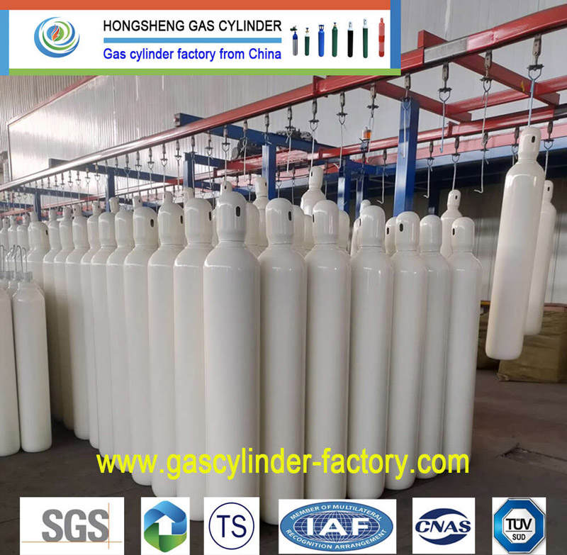 Supply ISO9809-1 TUV TPED 200bar 34CrMo4 Oxygen Tanks Gas Cylinders ...