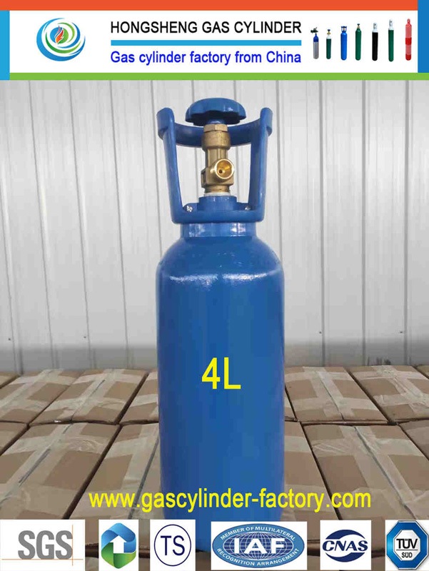 Supply 4L ISO9809-1 TPED 200bar34CrMo4 Oxygen Tanks Gas Cylinders ...