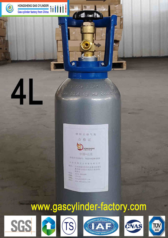 Supply 4L ISO9809-1 TPED 200bar34CrMo4 Oxygen Tanks Gas Cylinders ...