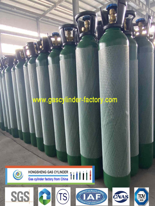 Supply TPED CO2 Argon Tanks Nitrogen Helium N2O Air O2 Cylinder