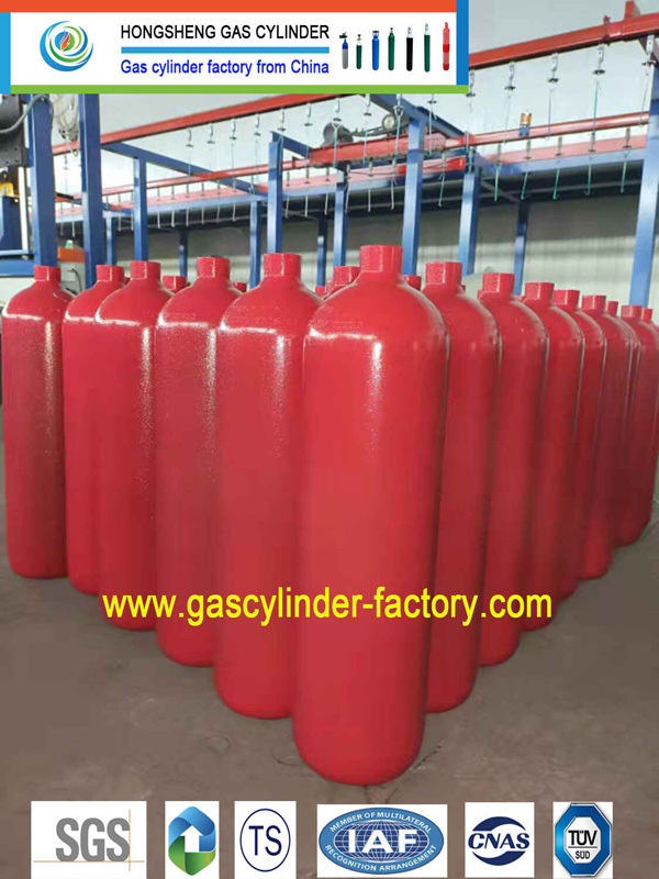 Supply 2Kg 5lbs 6kg Small CO2 Cylinder Carbon Dioxide Canister Tank