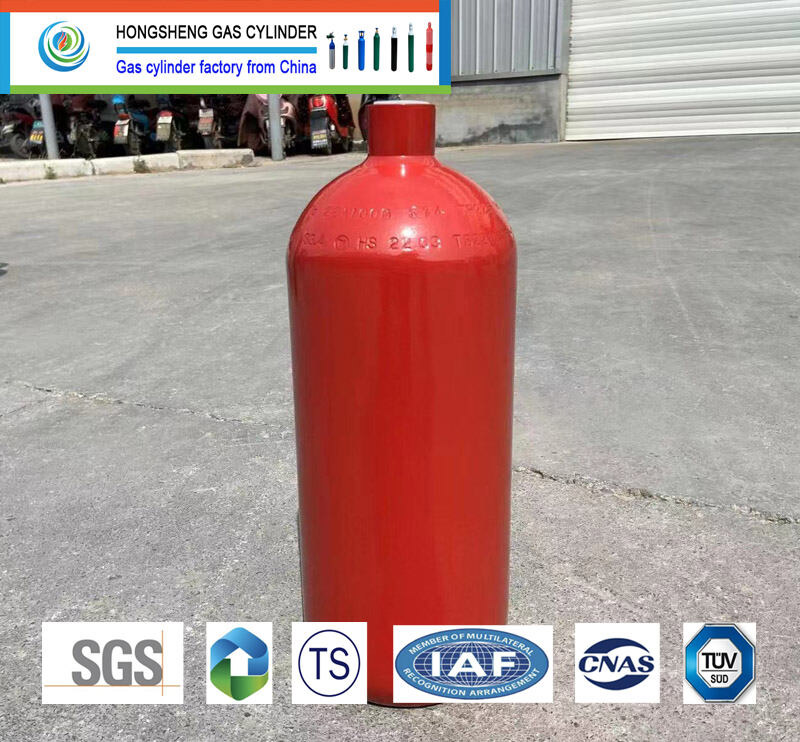 Supply 2Kg 5lbs 6kg Small CO2 Cylinder Carbon Dioxide Canister Tank