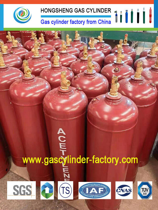 Supply High Purity Acetylene Gas C2H2 Acetylene Filler Acetone