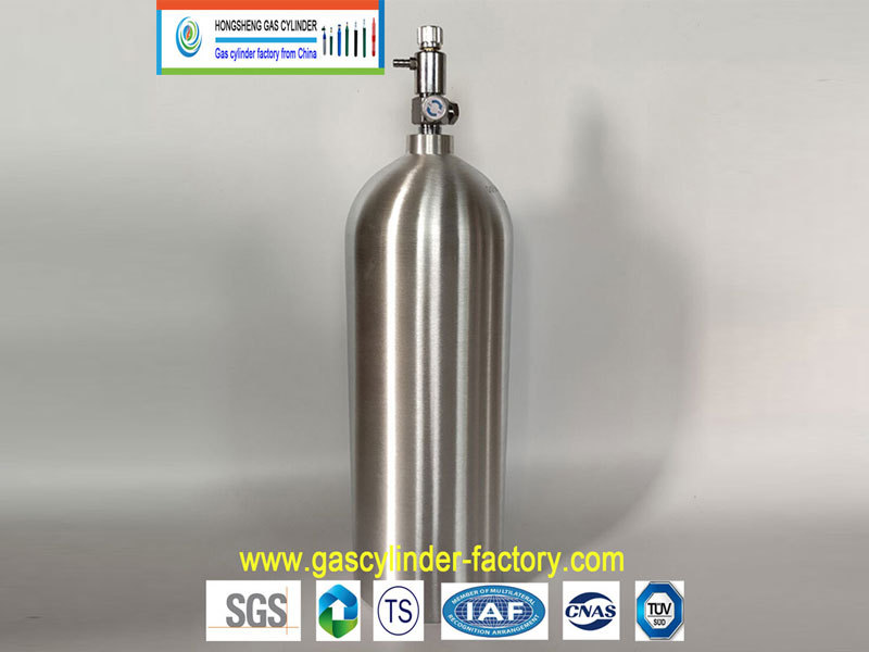 Supply Small Portable Aluminum Storage Argon Tanks Helium Cylinders