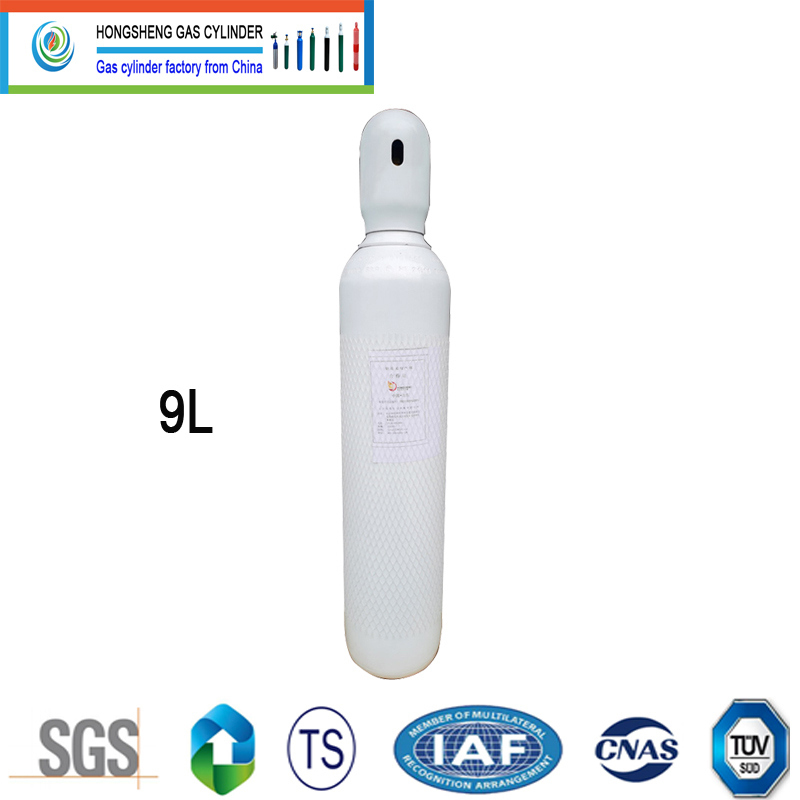 Supply 9L 200bar CO2 Argon Tanks Nitrogen Helium N2O Air Cylinder
