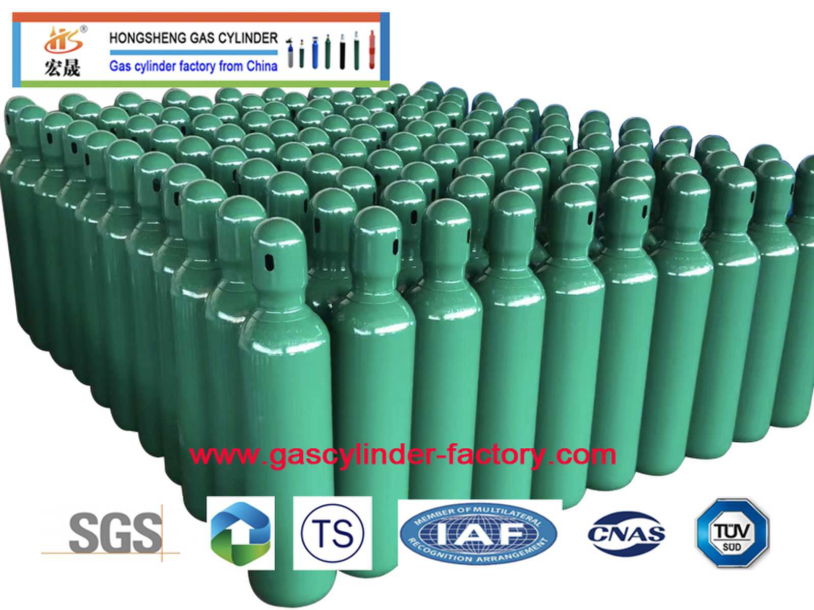 10L 200bar Oxygen cylinders