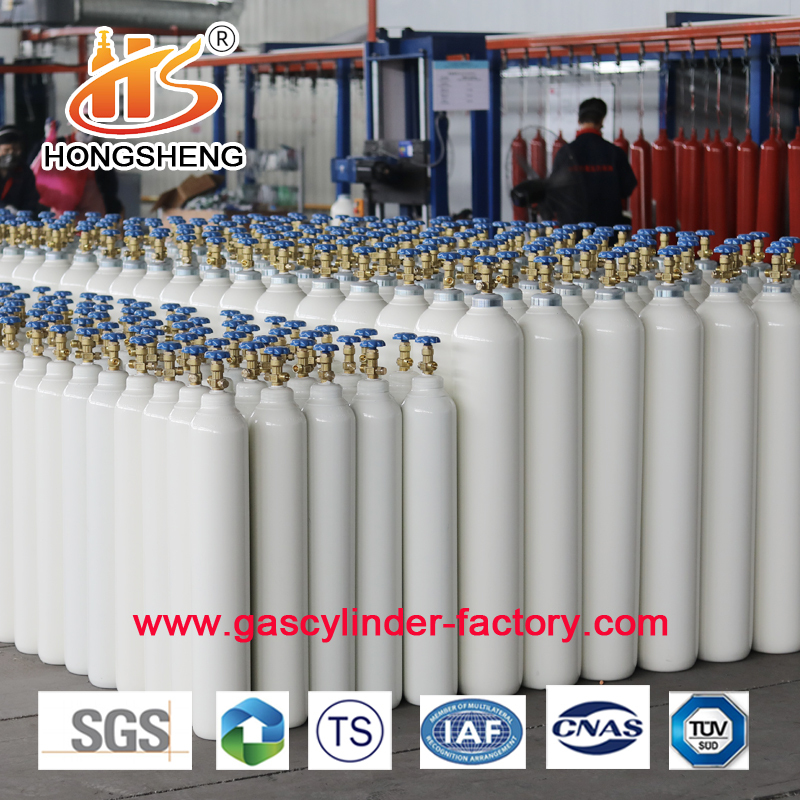 Supply 10L 200bar CO2 Argon Tanks Nitrogen Helium N2O Air Cylinder Wholesale Factory Shandong