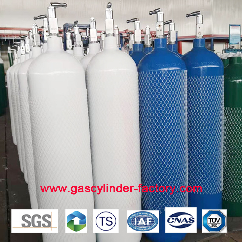 Supply 9L 150bar CO2 Bottle Argon Nitrogen Helium N2O Air Cylinders ...