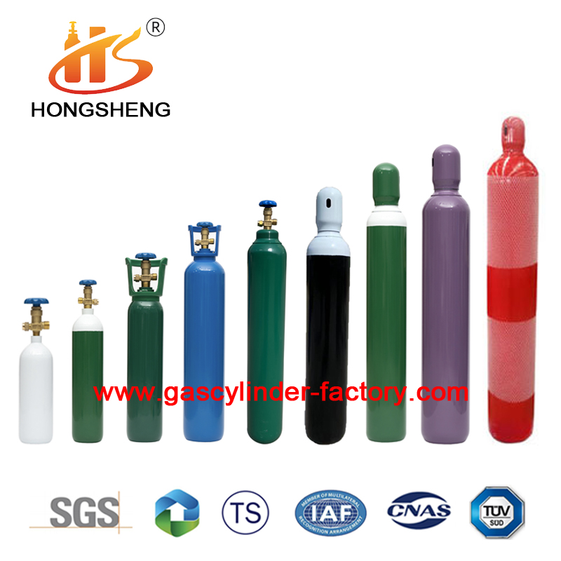 Supply 20L ISO9809-1 TPED 200bar34CrMo4 Oxygen Tanks Gas Cylinders ...