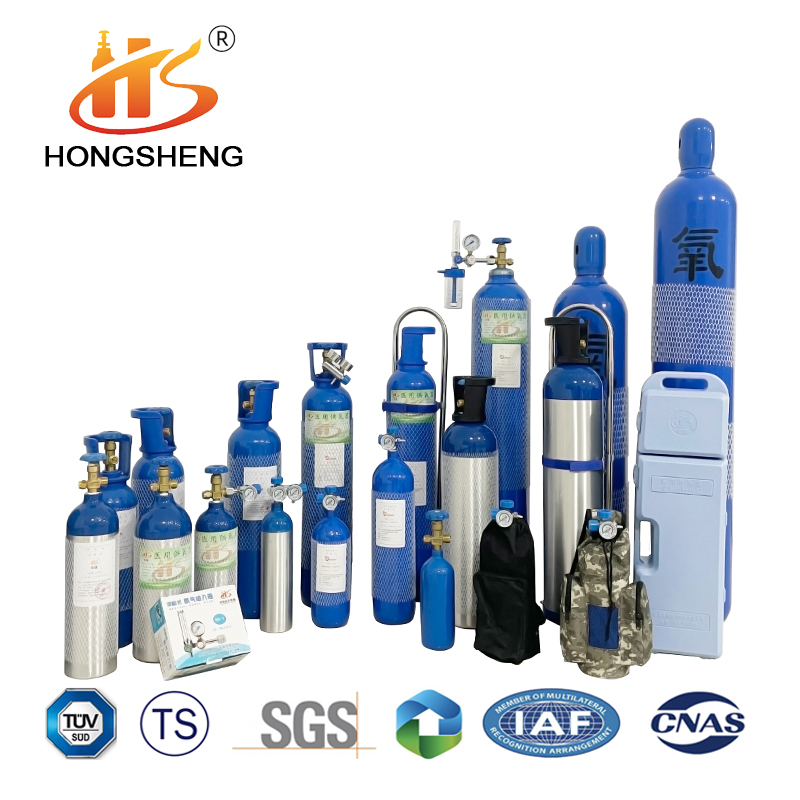 Aluminium Oxygen cylinder