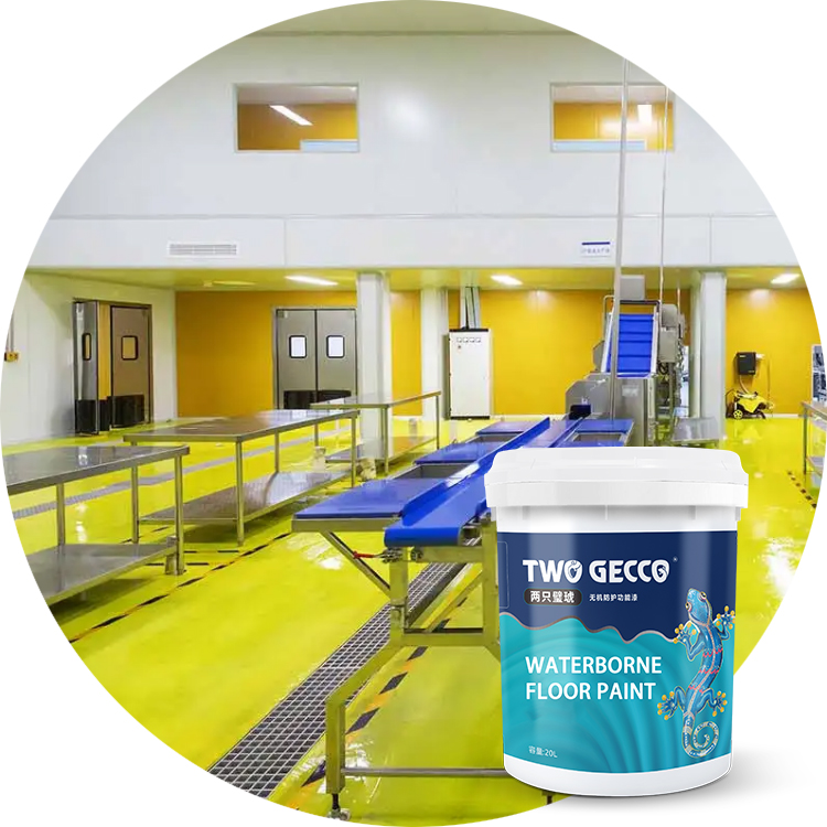 Two Gecco Floor Paint - Inorganic Primier