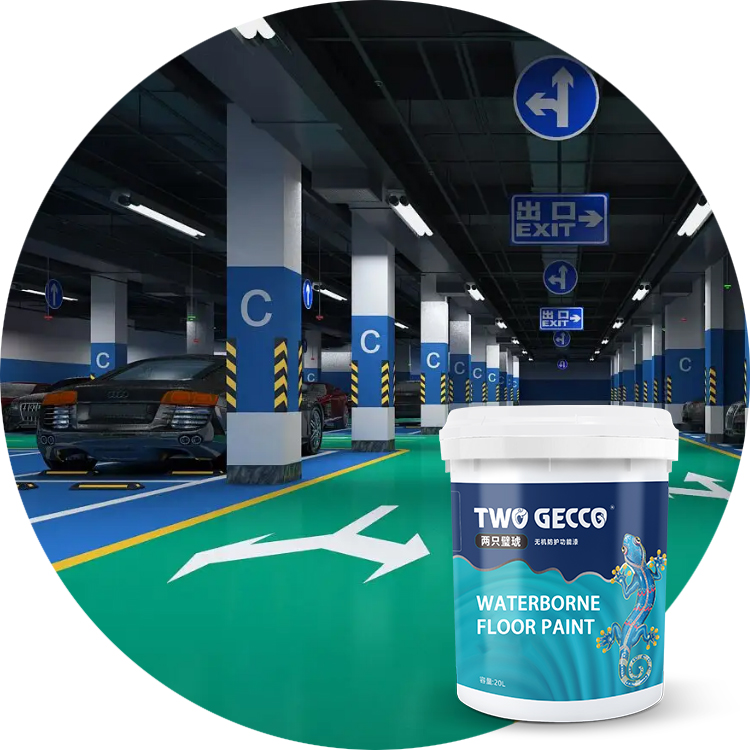 Two Gecco Floor Paint - Inorganic Primier