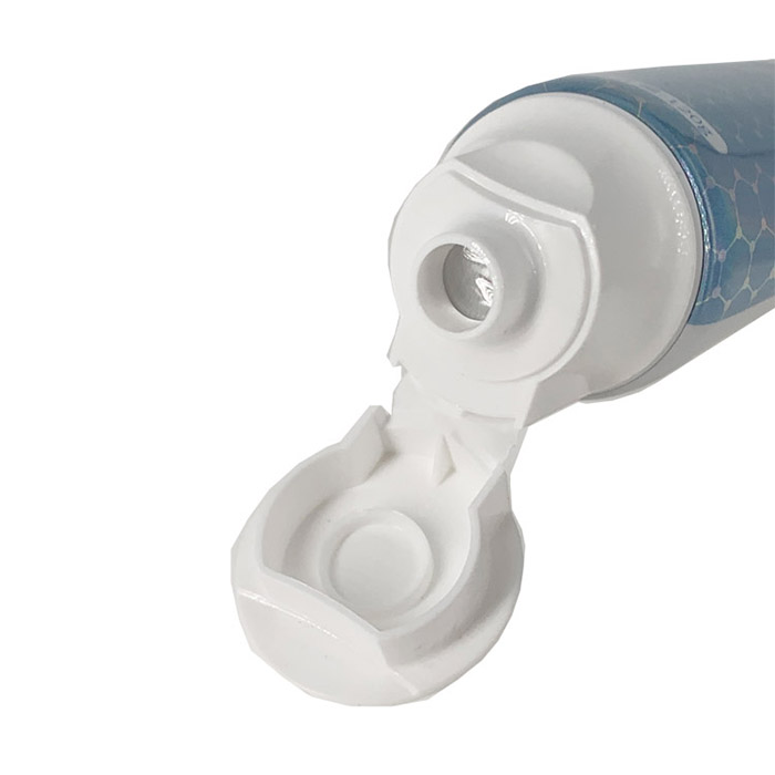100ml Aluminum Plastic Toothpaste Hose with Flap
