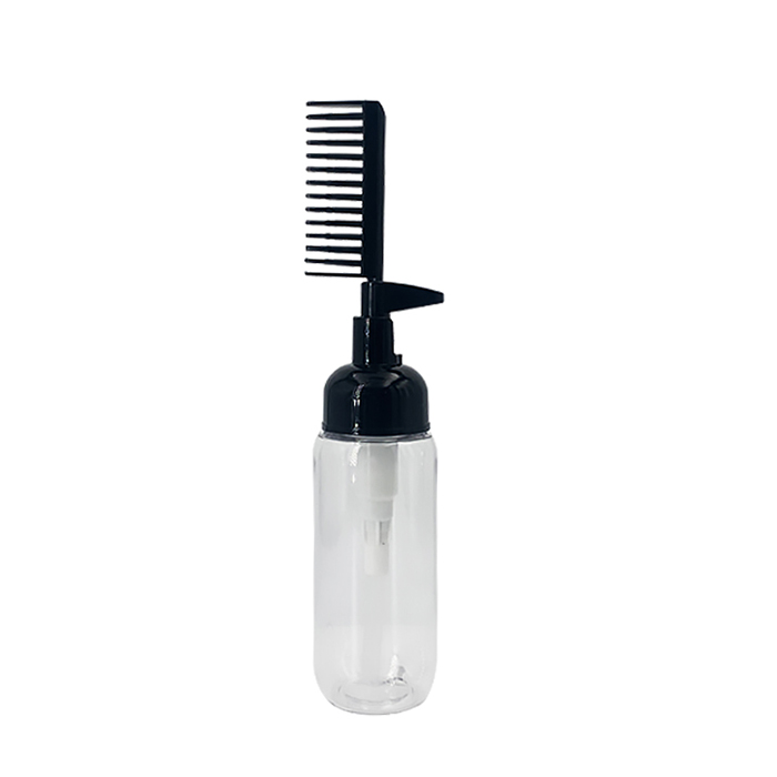 100ml Straight Hair Bottle with Comb Suitable for Hair Dye