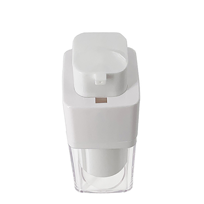 High Grade Cosmetic Container Square Double-layer Vacuum Bottle