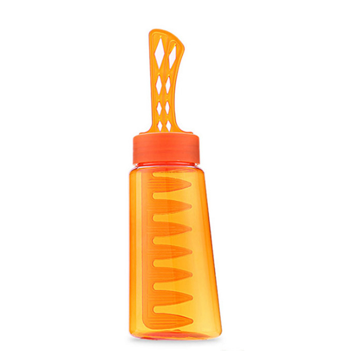 100ml Straight Hair Bottle with Comb Suitable for Hair Wax and Hair Dye
