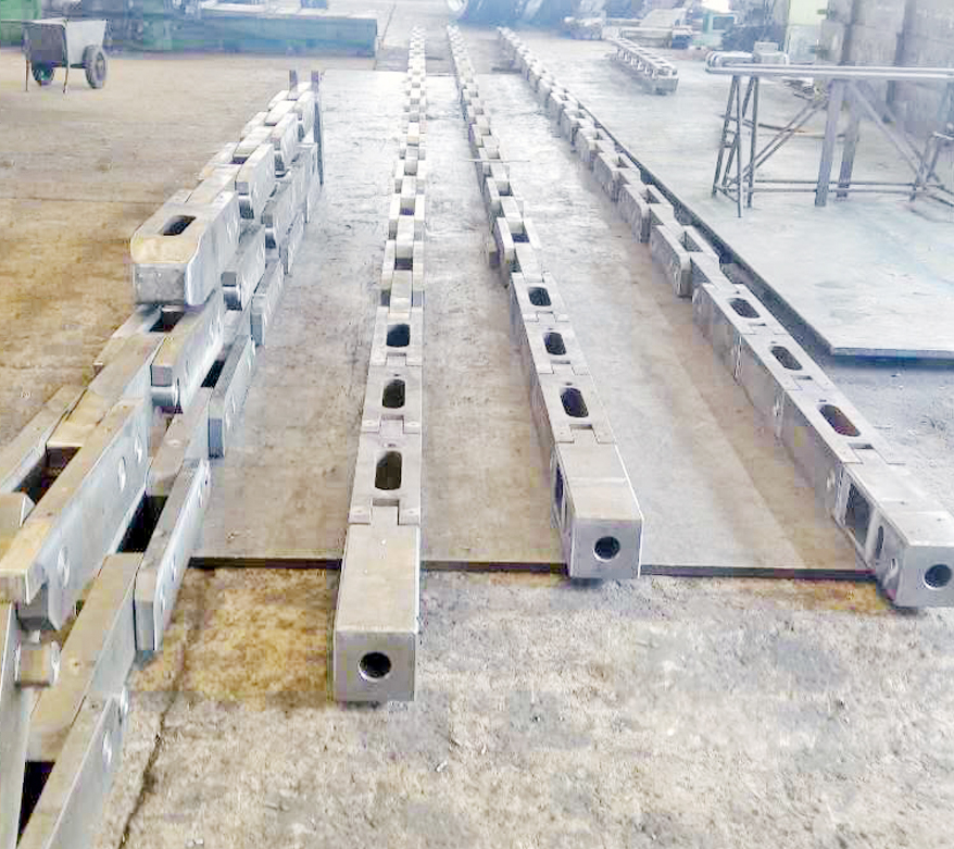 large slab dummy bar head