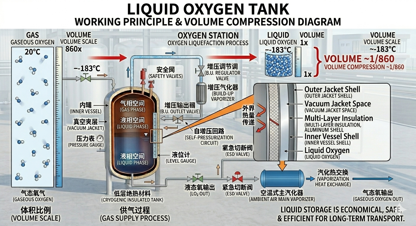 Cryogenic Storage Tank