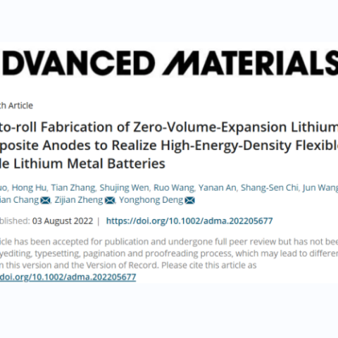 Construction of Zero Volume Expansion Lithium Composite Anode to Achieve High Energy Density and Stable Flexible Lithium Metal Battery