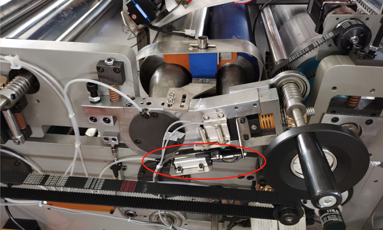 Die Anwendung des elektronischen Lineals des KTM-Miniaturstabs im Druck